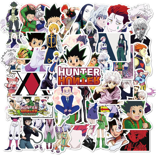 50pcs Hunter X Hunter Anime Wall Stickers