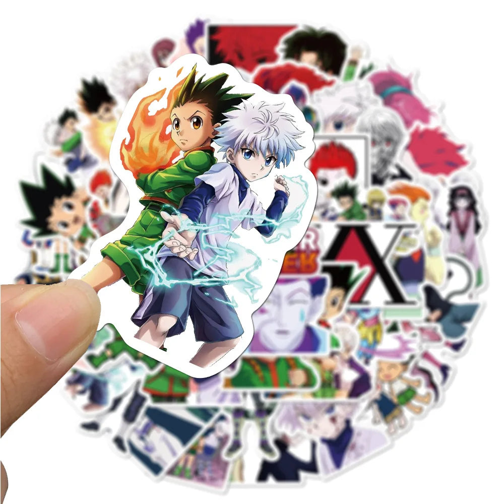 50pcs Hunter X Hunter Anime Wall Stickers