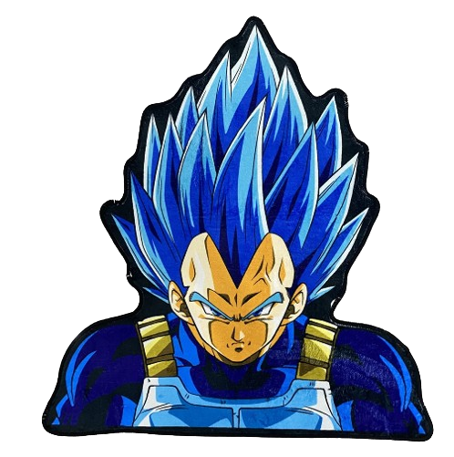 Super Saiyan Blue Vegeta Anime Rug